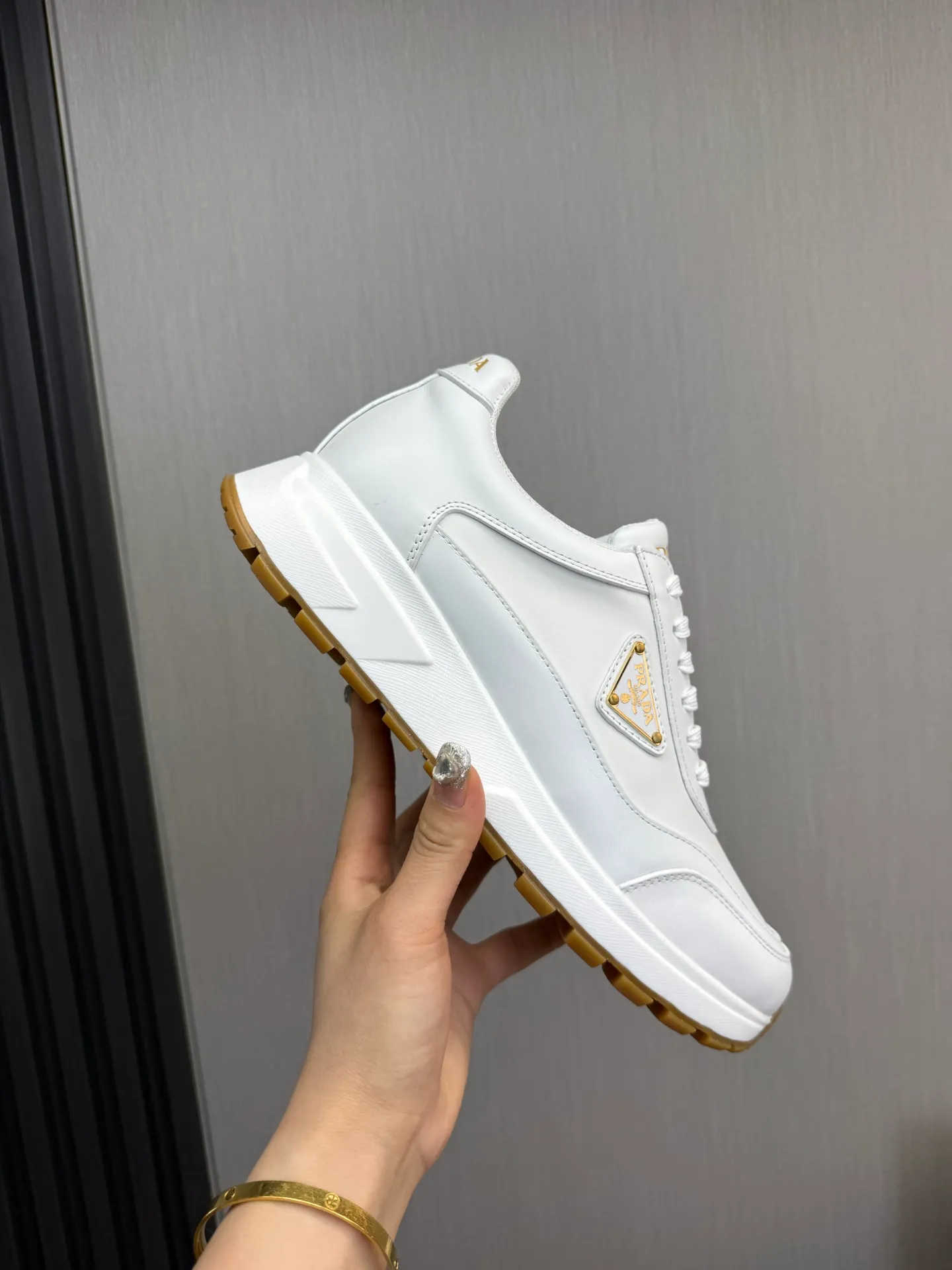 Men's shoes 💰580💰 [PRADA] Popular men's shoes shipped 👏Official website synchronization ⬆️Original cowhide fabric + cowhide lining, 1⃣️:1⃣️reproduction, original sole, 38-45 (45. Customized, non-refundable)